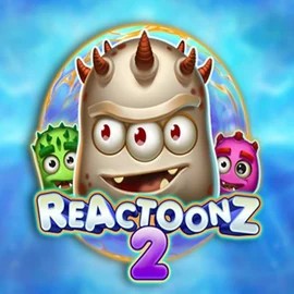 Reactoonz 2 game by Play’n GO – logo hosted on Beep Beep Casino