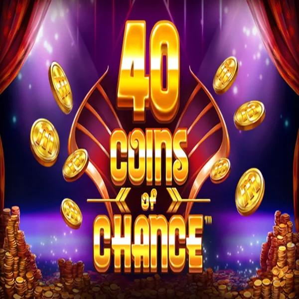 Official Slots logo: 40 Coins of Chance by SYNOT Games at Beep Beep Casino