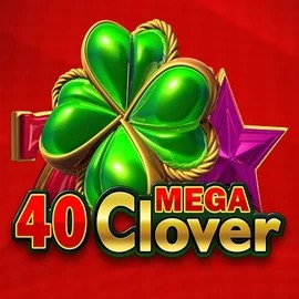 40 Mega Clover logo – Slots by Amusnet Interactive at Beep Beep Casino