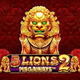 5 Lions Megaways 2 slot logo by Pragmatic Play at Beep Beep Casino