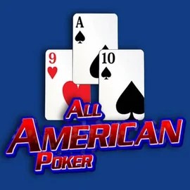 All American Poker slot icon by RTG (Reel Time Gaming), available at Beep Beep Casino