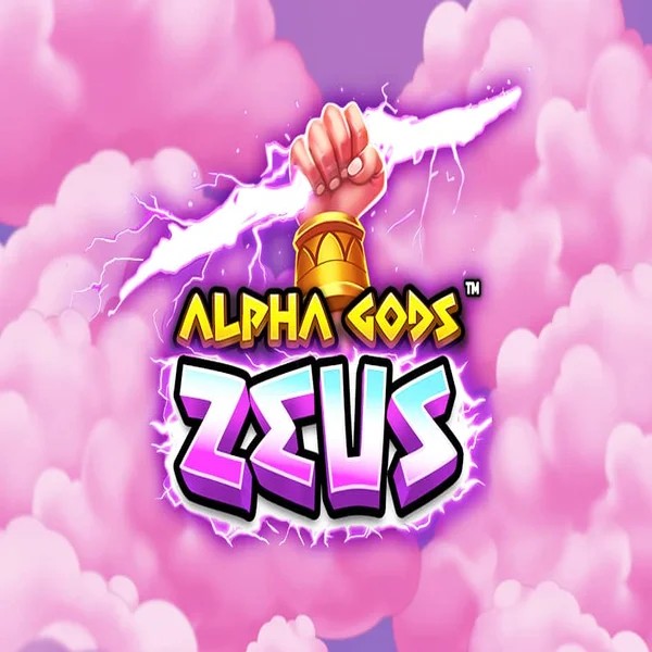 Alpha Gods Zeus logo by PearFiction Studios at Beep Beep Casino