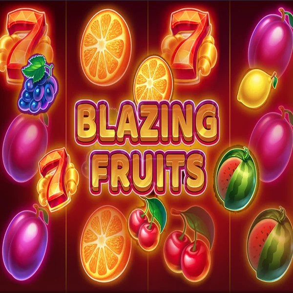 Blazing Fruits slot icon by Inbet Games, available at Beep Beep Casino