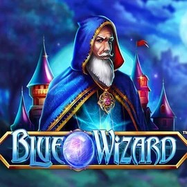 Blue Wizard slot visual from Quickspin available on beepbeep-casino.org