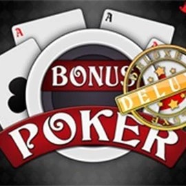 Bonus Poker Deluxe - 3 Hands slot logo by RTG (Reel Time Gaming) at Beep Beep Casino