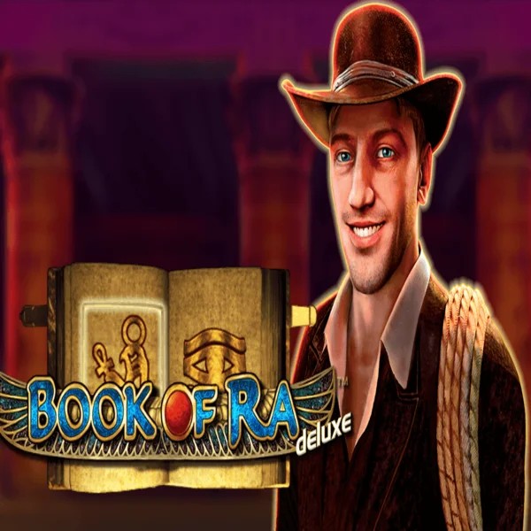 Try Book of Ra Deluxe slot by Novomatic on beepbeep-casino.org – logo image