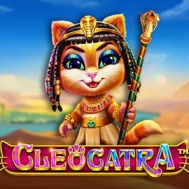 Cleocatra slot logo by Pragmatic Play at Beep Beep Casino