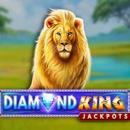 Diamond King Jackpots slot visual from SpinPlay Games available on beepbeep-casino.org