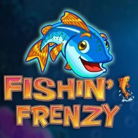 Fishin Frenzy logo by Blueprint Gaming at Beep Beep Casino