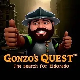 Gonzo's Quest slot visual from NetEnt available on beepbeep-casino.org
