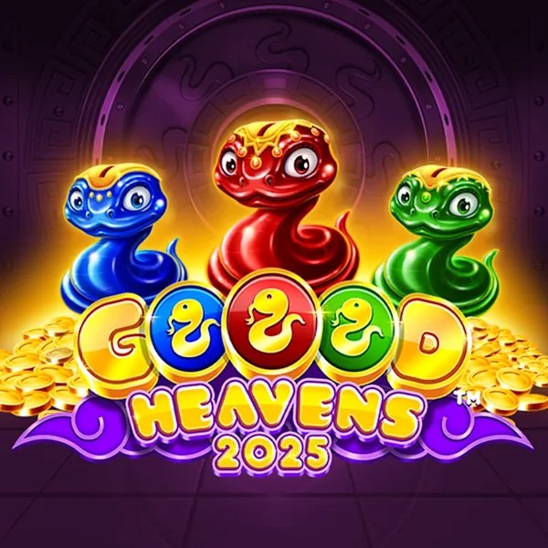 Official Slots logo: Goood Heavens by Rarestone Gaming at Beep Beep Casino