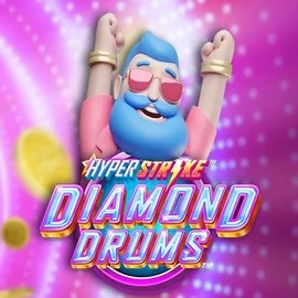 Hyper Strike Diamond Drums by Gameburger Studios, showcased at beepbeep-casino.org – game logo
