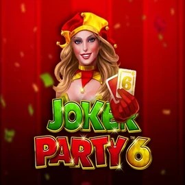 Official Slots logo: Joker Party 6 by Greentube at Beep Beep Casino