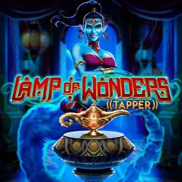 Official Slots logo: Lamp Of Wonders Tapper by Greentube at Beep Beep Casino
