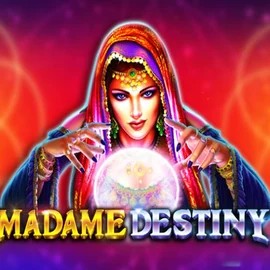 Madame Destiny slot logo by Pragmatic Play at Beep Beep Casino