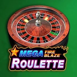 Mega Fire Blaze Roulette slot logo by Playtech at Beep Beep Casino
