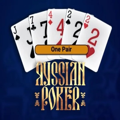 Russian Poker casino game by OneTouch Games – featured logo at Beep Beep Casino