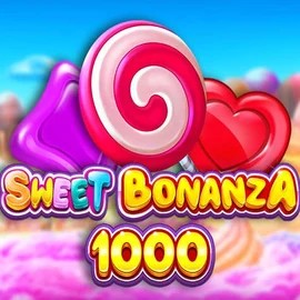 Sweet Bonanza 1000 slot logo by Pragmatic Play at Beep Beep Casino