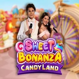 Sweet Bonanza Candy Land Live slot logo by Pragmatic Play at Beep Beep Casino