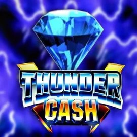 Thunder Cash logo by Novomatic at Beep Beep Casino